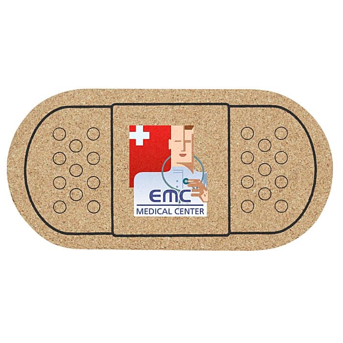 Cork Coaster - Bandage - Full Color