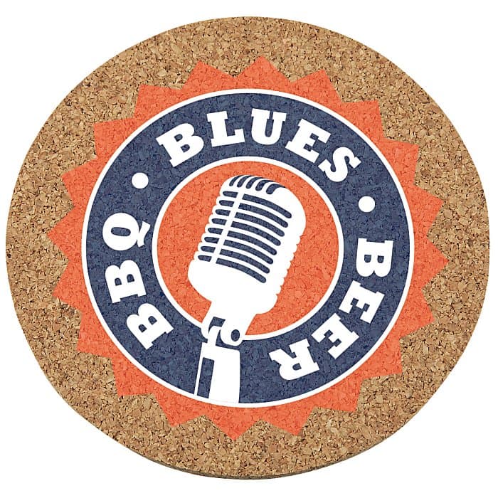Cork Coaster - Circle - Full Color