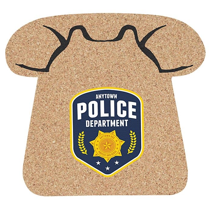 Cork Coaster - Telephone - Full Color
