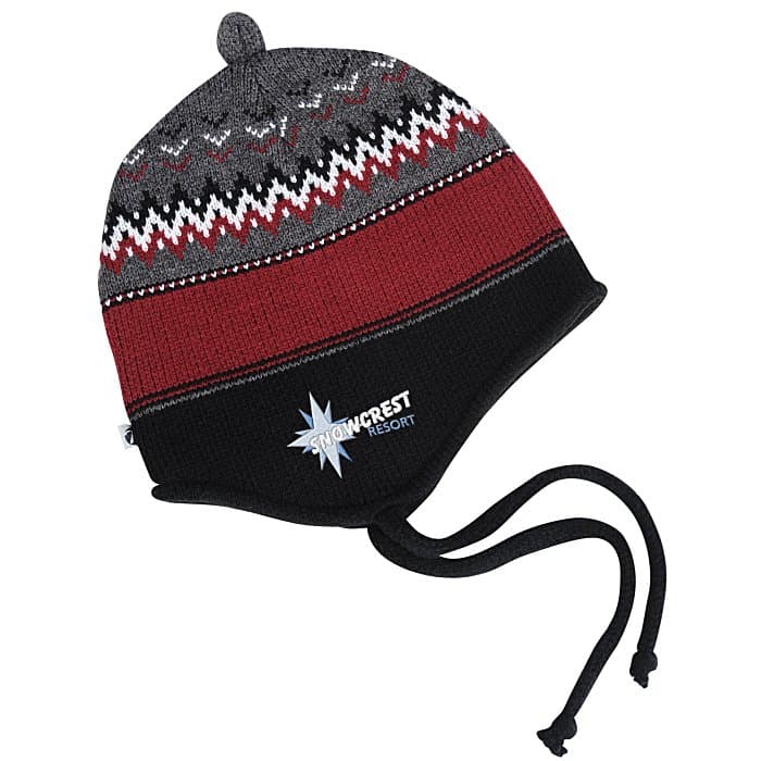 Heavyweight Helmet Beanie - Chevron