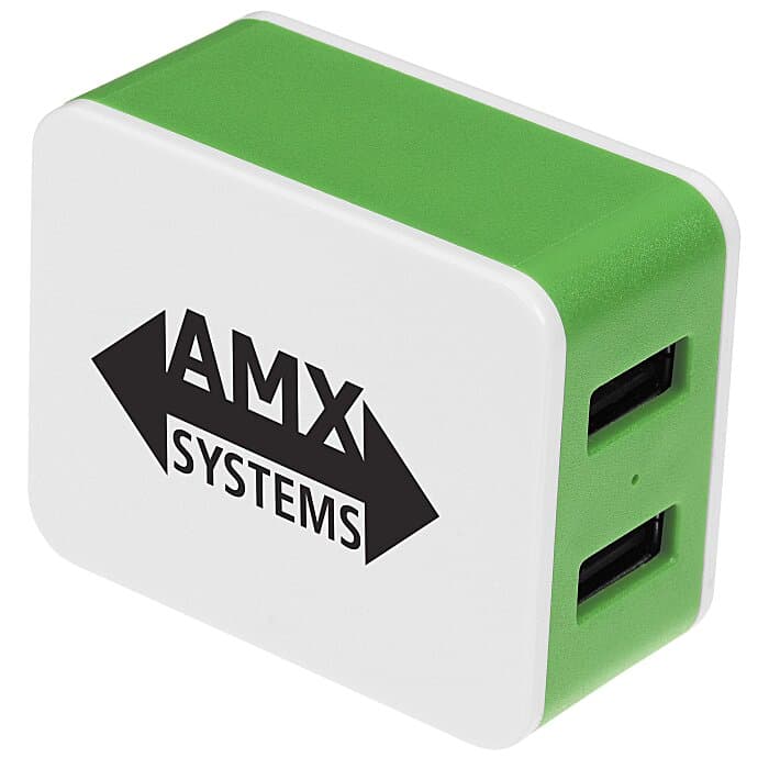 2 Port USB Folding Wall Charger