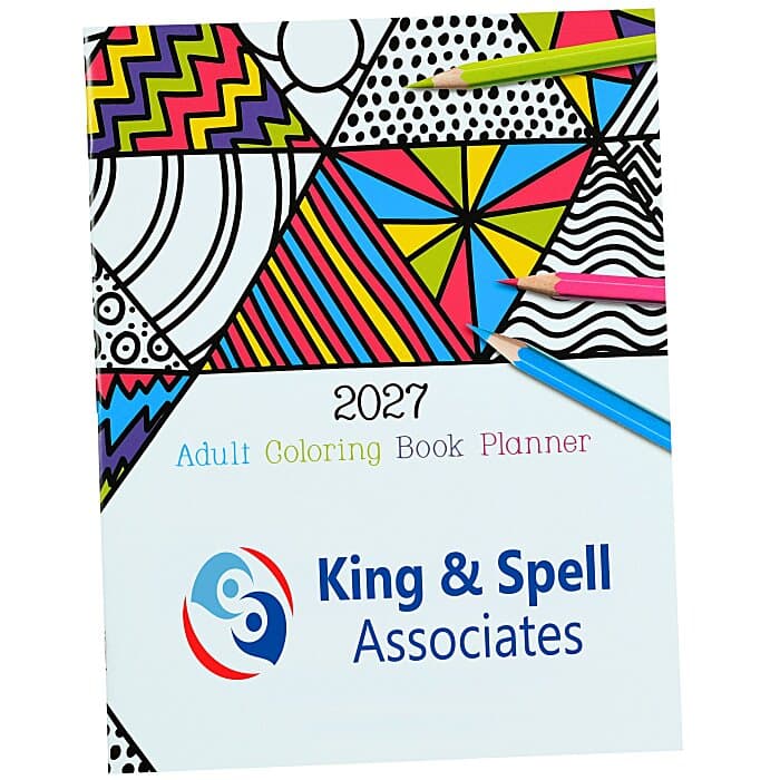 Adult Coloring Book Planner