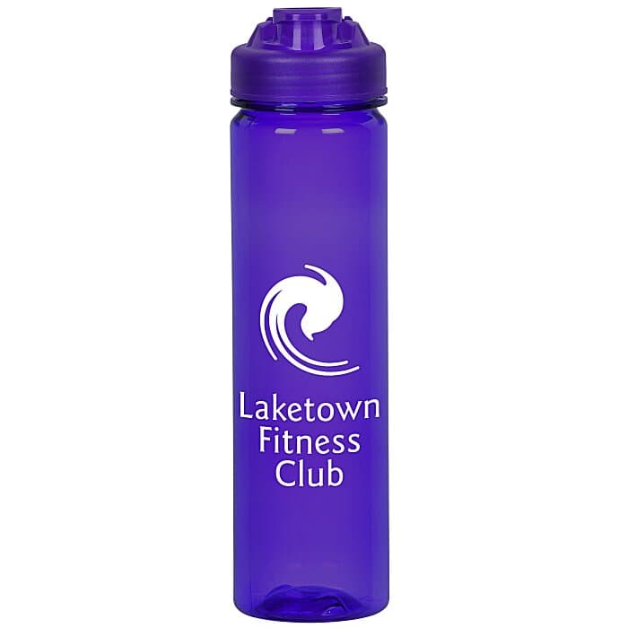 PolySure Revive Water Bottle with Flip Lid - 24 oz