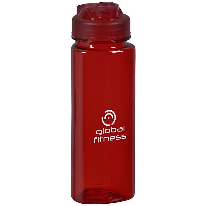 PolySure Trinity Water Bottle with Flip Lid - 24 oz