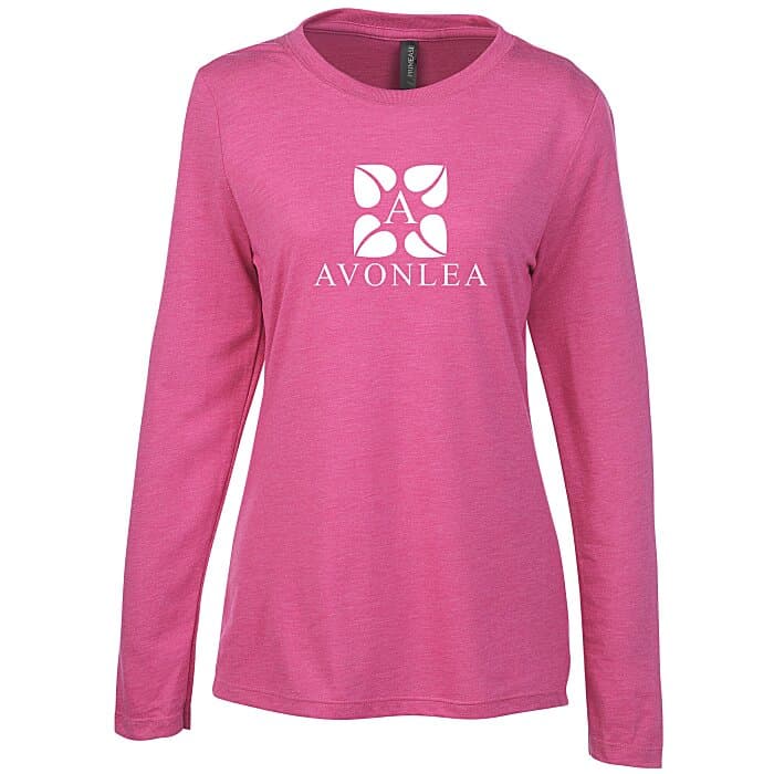 Primease Tri-Blend Long Sleeve Tee - Ladies'