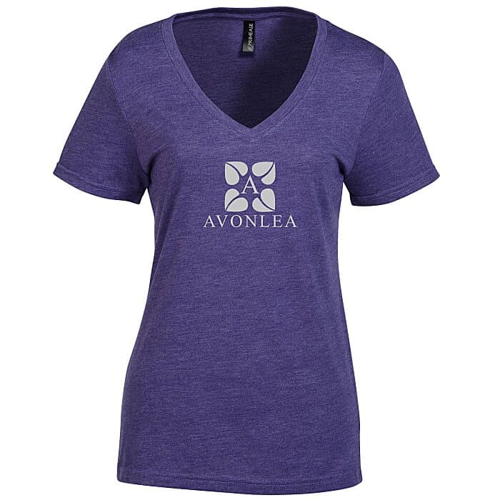 Primease Tri-Blend V-Neck Tee - Ladies'
