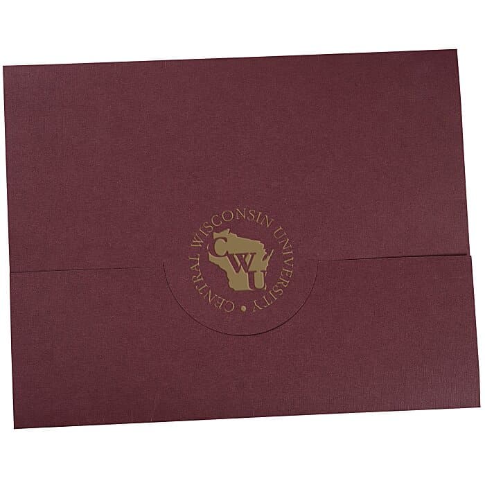 Tuck Flap Certificate Folder