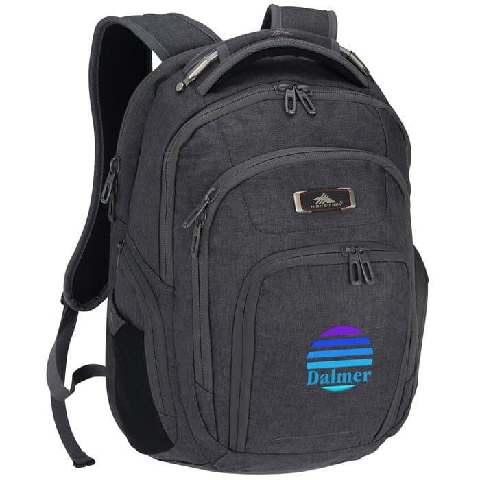 High Sierra UBT Deluxe 17-inch Laptop Backpack - Embroidered