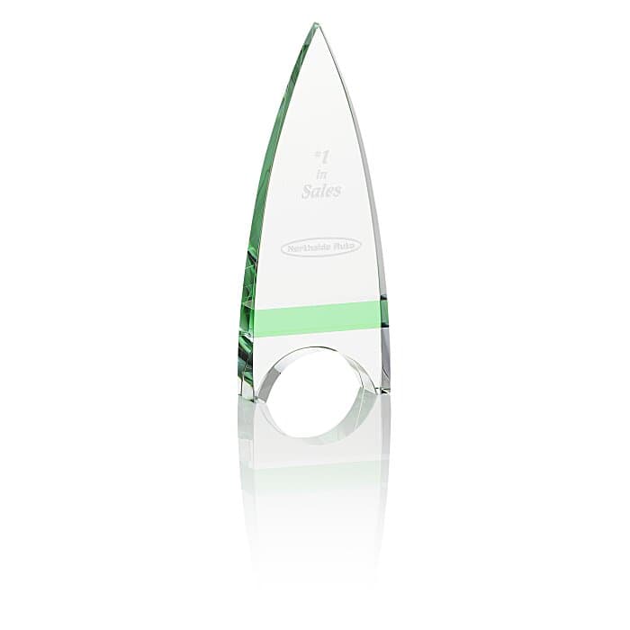 Crystal Crest Award - 7 inches