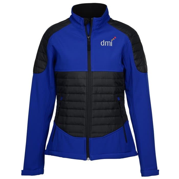 Quilt Accent Soft Shell Jacket - Ladies'