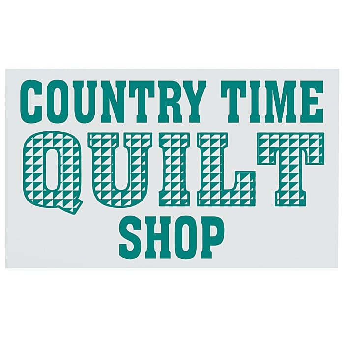 Rectangle Sticker - 1 1/2 inches x 2 1/2 inches