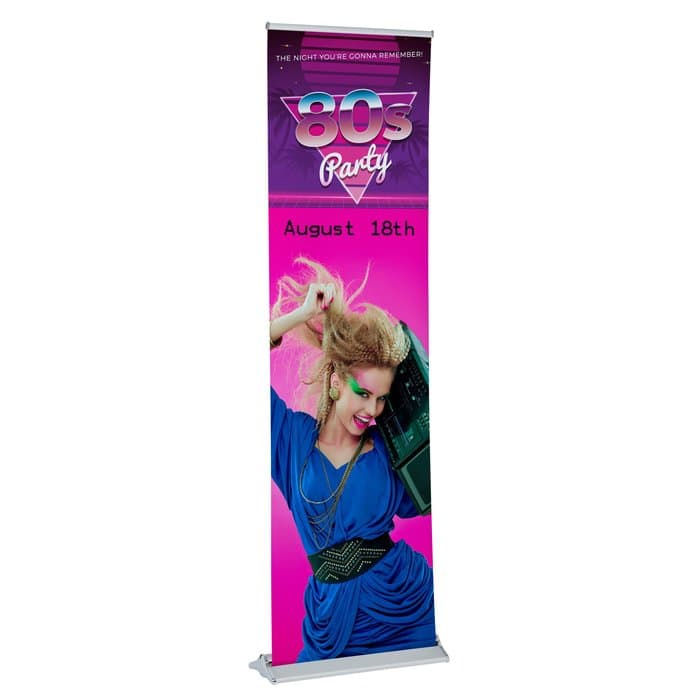 Ursa Retractable Banner Display - 23-1/2 inches