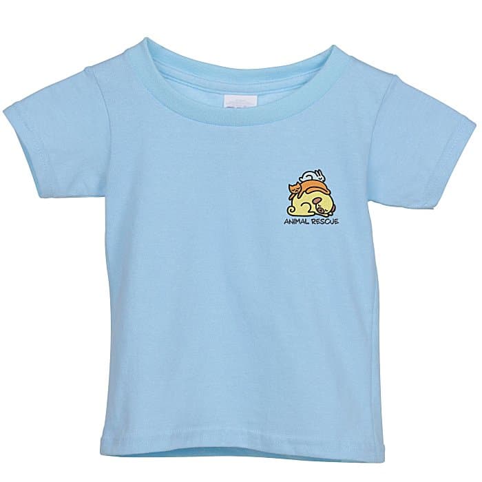 Gildan 5.3-oz Cotton T-Shirt - Toddler - Embroidered