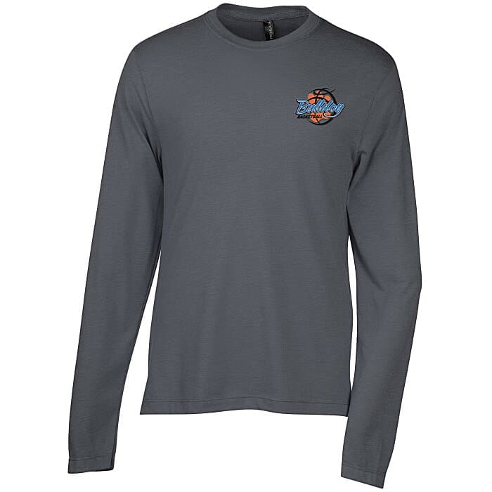Primease Tri-Blend Long Sleeve Tee - Men's - Embroidered