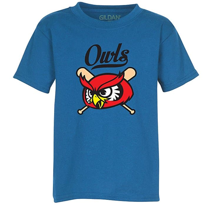 Gildan 5.5-oz DryBlend 50/50 T-Shirt - Youth - Full Color
