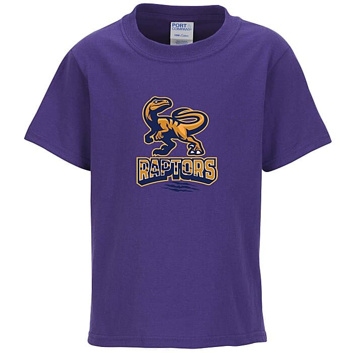 Port Classic 5.4-oz T-Shirt - Youth - Colors - Full Color