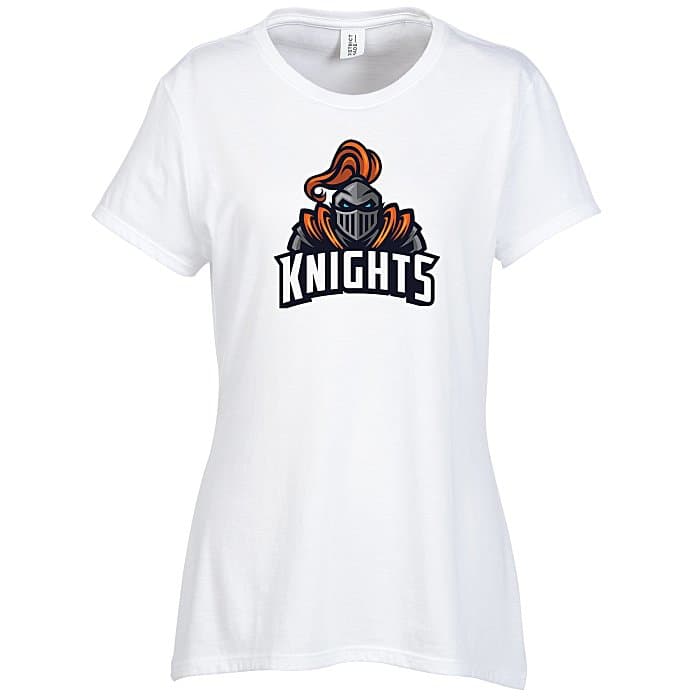 Optimal Tri-Blend T-Shirt - Ladies' - White - Full Color