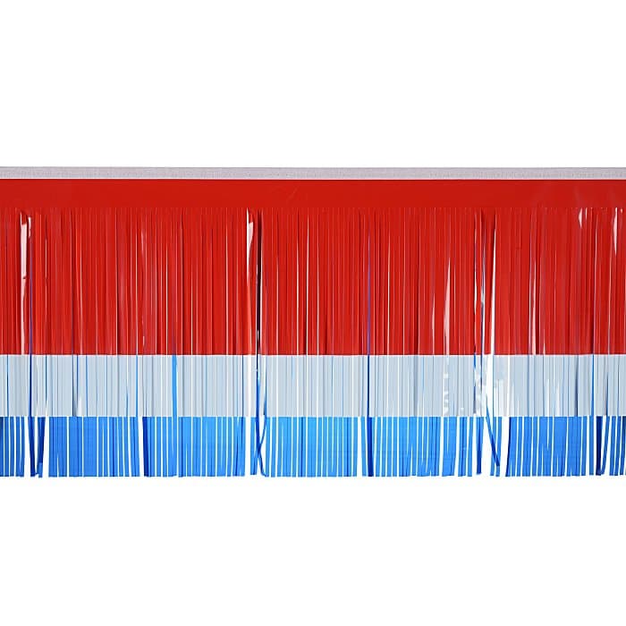 Celebration Fringe - 15 inches x 10' - Specialty - Red White & Blue
