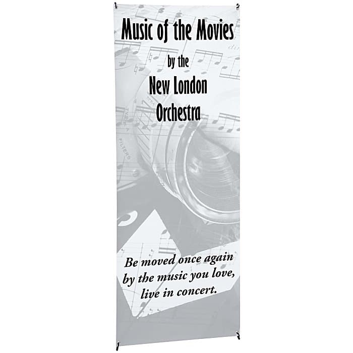 X-Tend Spring Back Banner - 27-1/2 inches