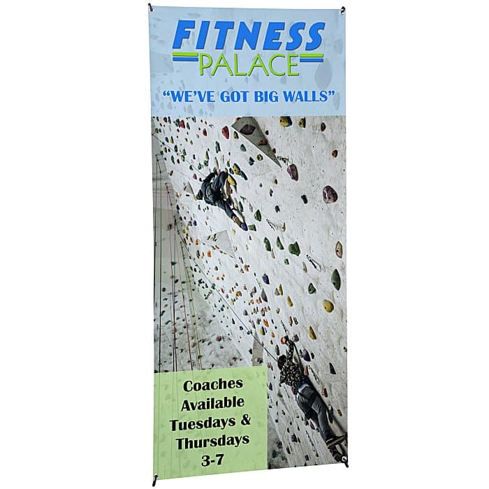 X-Tend Spring Back Banner - 31-1/2 inches