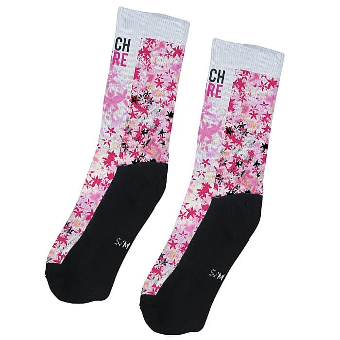 Full Color Crew Socks - Small / Medium