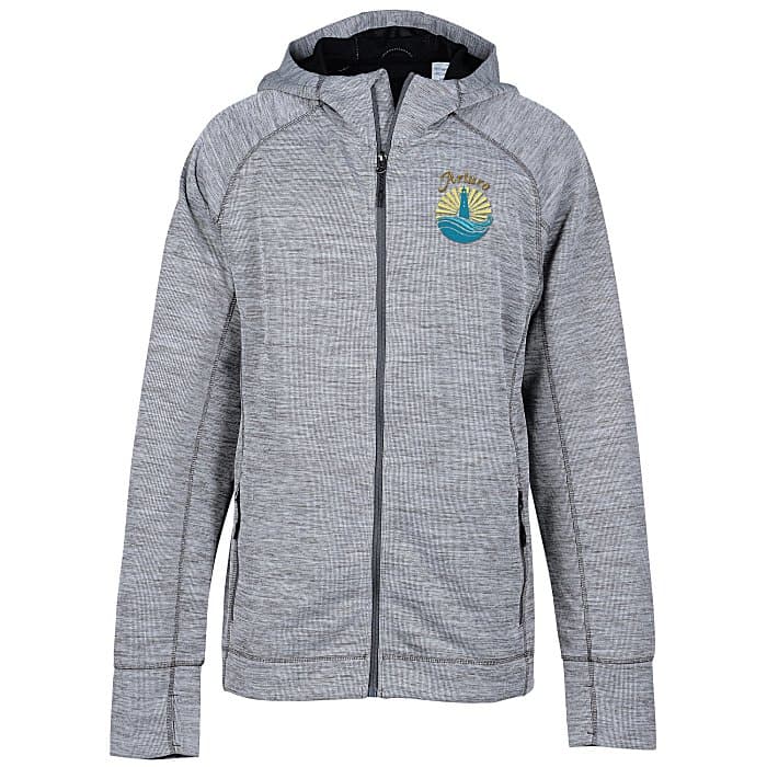 Odell Heather Knit Hooded Jacket - Men's