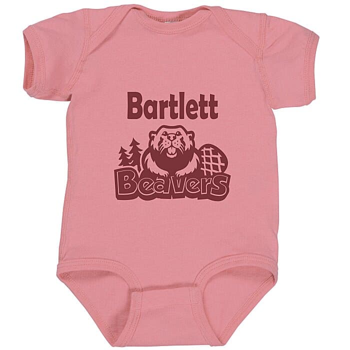 Rabbit Skins Infant Fine Jersey Onesie - Colors