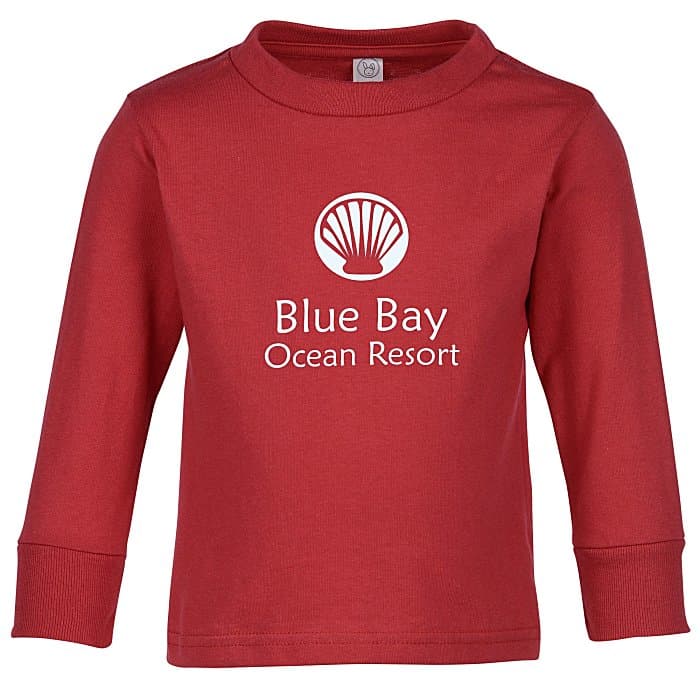 Rabbit Skins Jersey Long Sleeve T-Shirt - Toddler - Colors