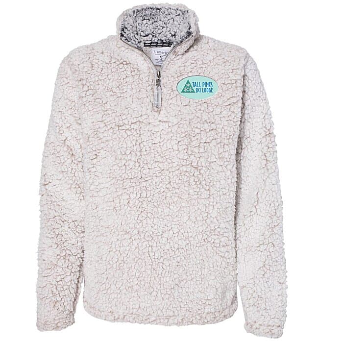 J. America Epic Sherpa 1/4-Zip Pullover - Ladies'
