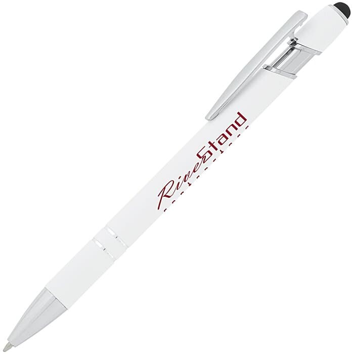 Incline Soft Touch Stylus Metal Pen - Screen