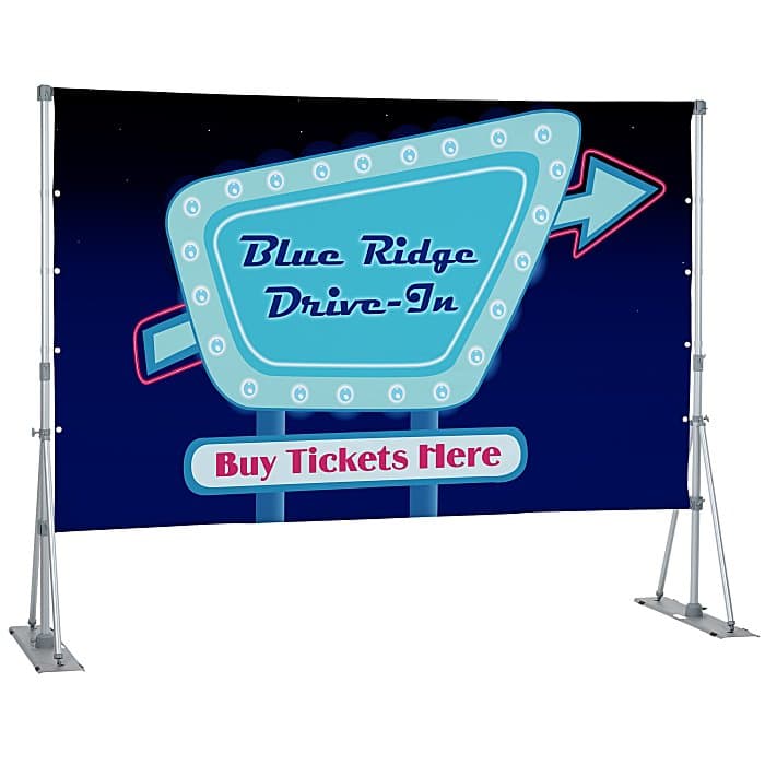 Headliner Outdoor Banner Display