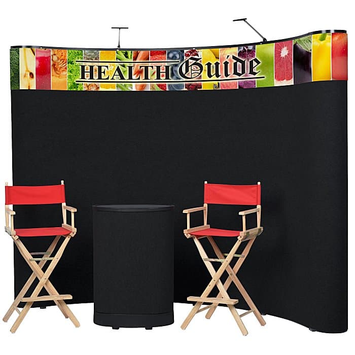 Deluxe Curved Floor Display Kit -  Header