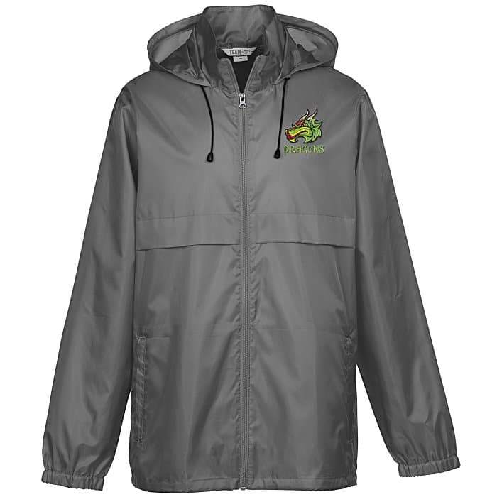 Zone Lightweight Hooded Jacket - Embroidered