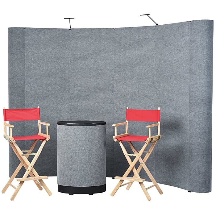 Standard Curved Floor Display - 10' Kit - Blank