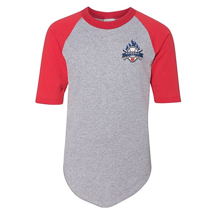 Augusta 3/4 Sleeve Baseball Jersey - Youth - Embroidered