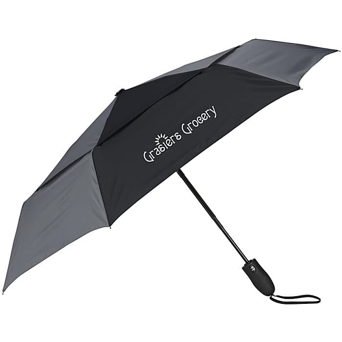 Shed Rain Windjammer Vented Compact Umbrella - 43-inch Arc