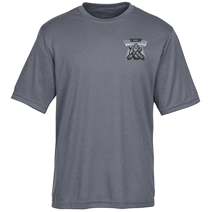 Rival RacerMesh Performance Tee - Men's - Heathers - Embroidered