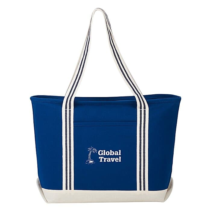 Atlantic 20-oz Cotton Zippered Tote