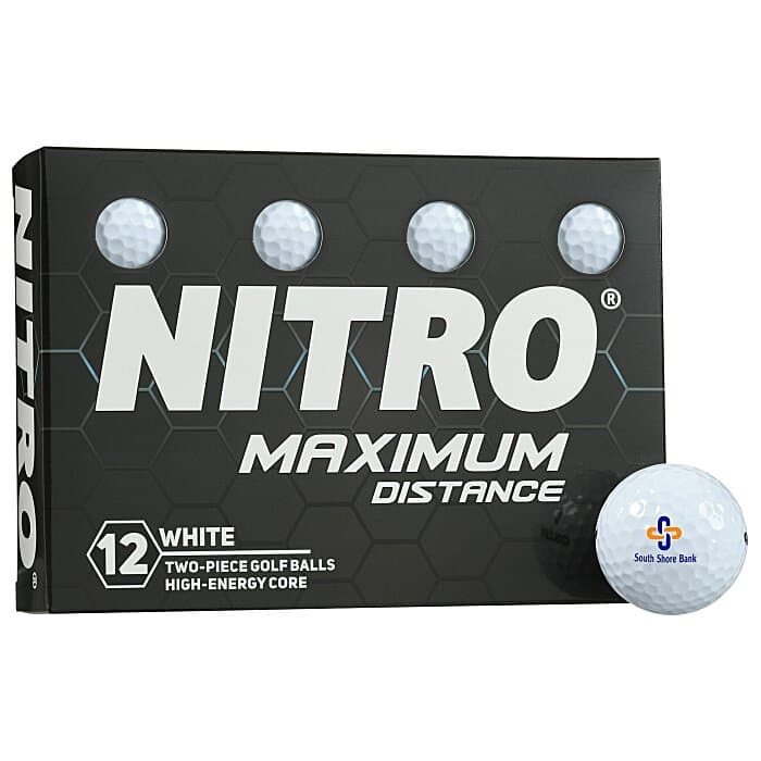Nitro Maximum Distance Golf Ball - Dozen