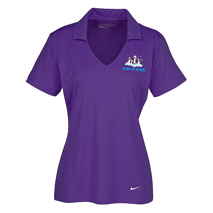 Nike Performance Vertical Mesh Polo - Ladies' - Full Color