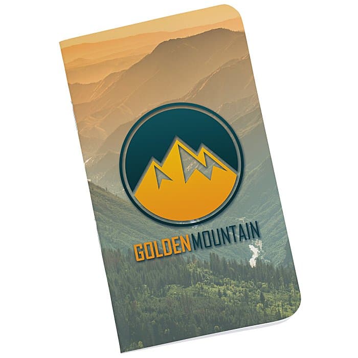 Side Stapled Memo Book - 5 inches x 3 inches - Full Color