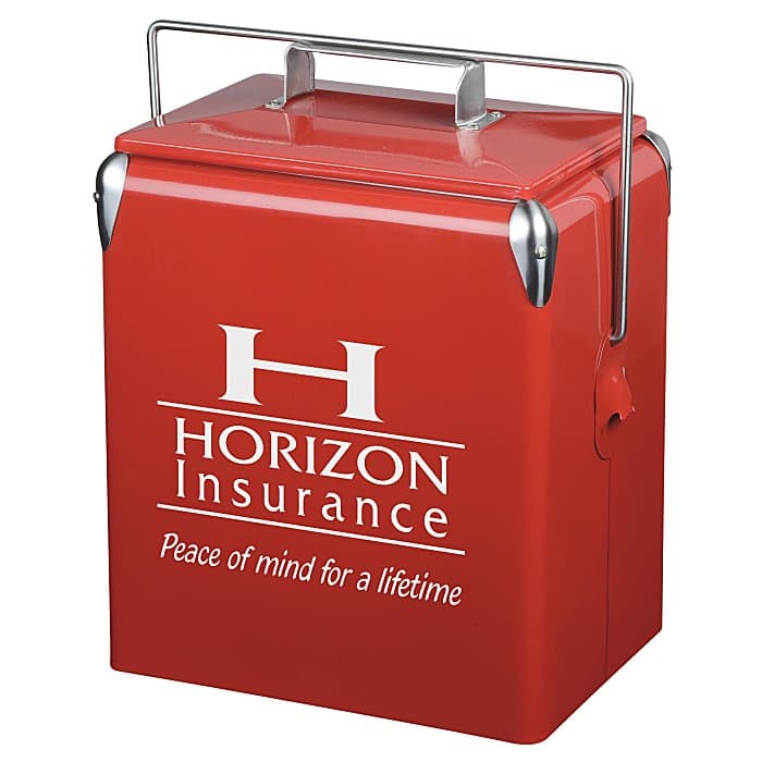 Retro Metal Cooler