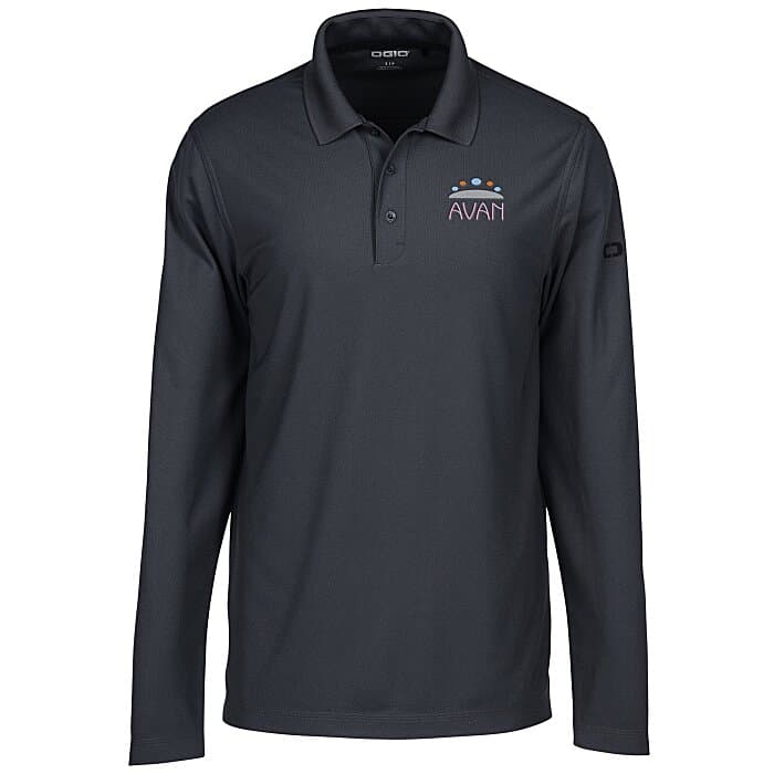 OGIO Stay-Cool Long Sleeve Performance Polo - Men's