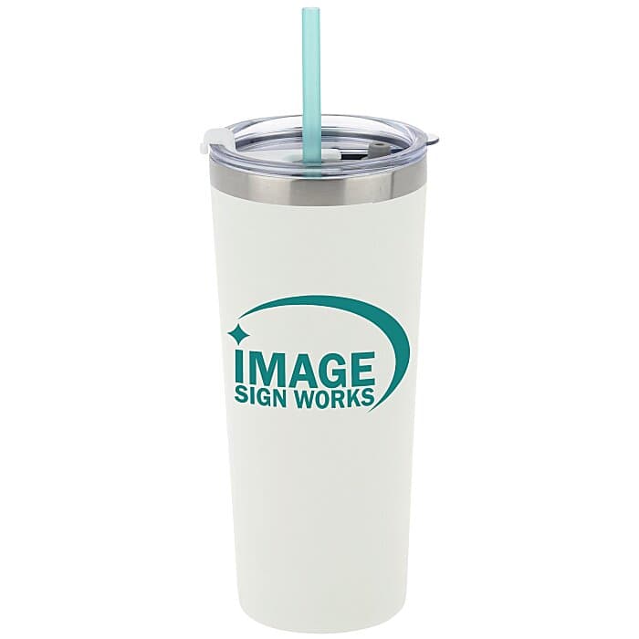 Colma Vacuum Tumbler with Straw - 22 oz