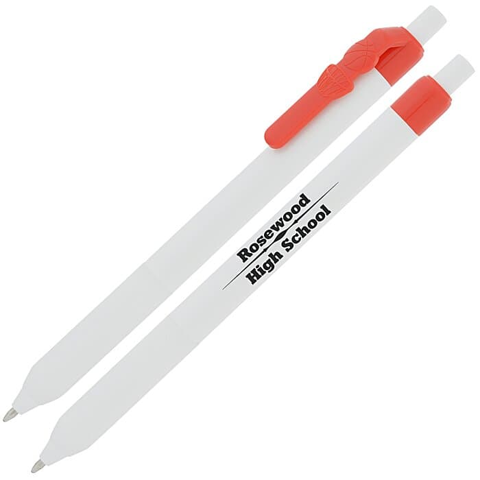 Alamo Pen - White - Basketball