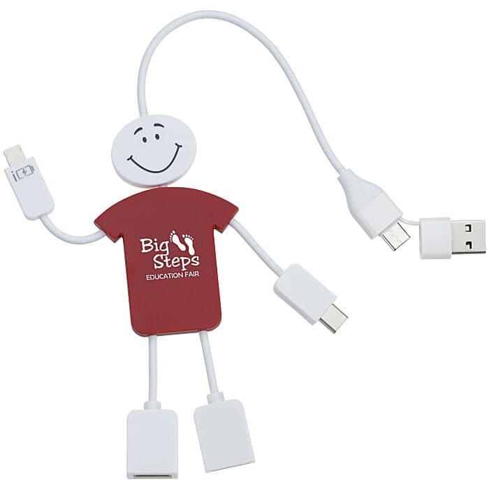 TechMate 2.0 Duo Charging Cable and USB Hub