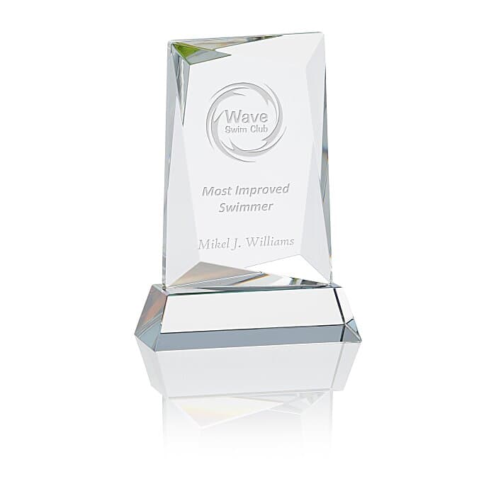 Achievement Crystal Award - 5 inches