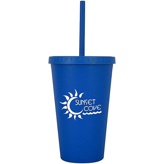 Alania Tumbler with Straw - 16 oz