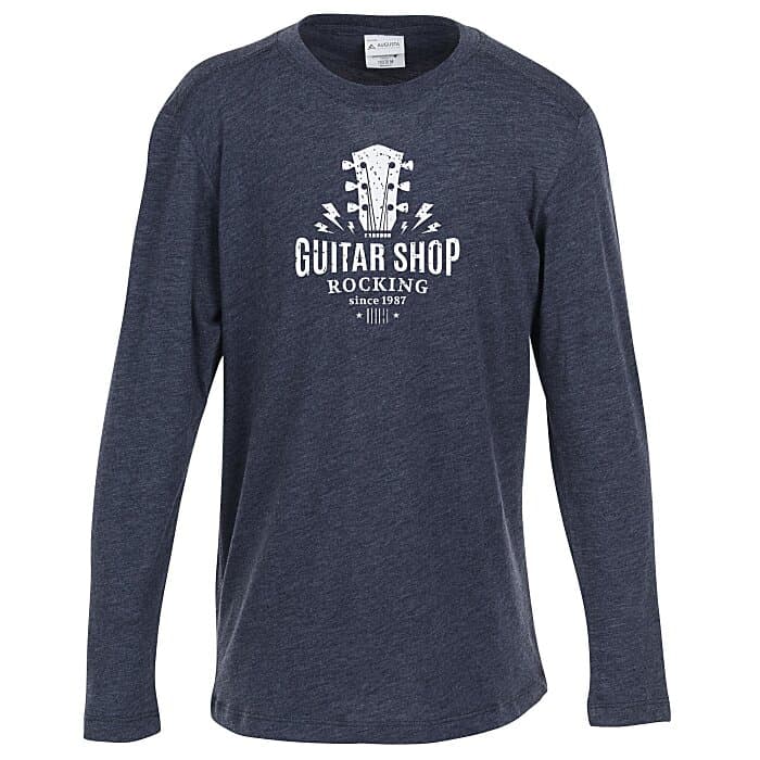 Augusta Tri-Blend LS T-Shirt - Youth