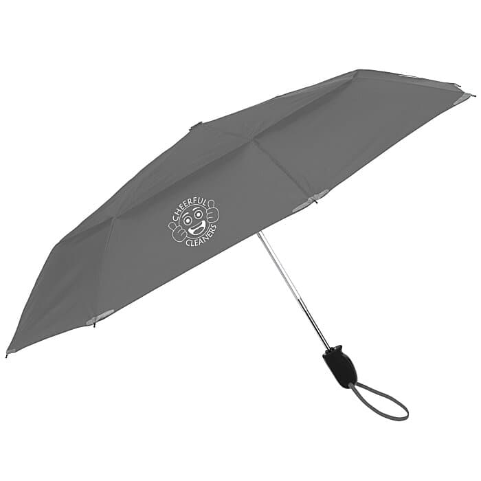 Shed Rain WALKSAFE Vented Auto Open / Close Compact Umbrella - 42-inch Arc